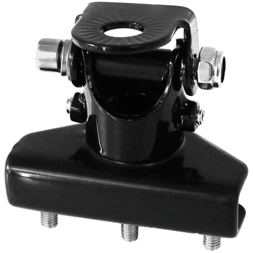 SET X2 SOPORTES ACERO INOX PARA LUZ LED NEGRO – A26505BK