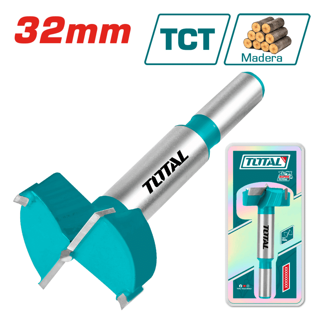 BROCA FORSTNER 32MM HOJA TCT TOTAL – TAC180321