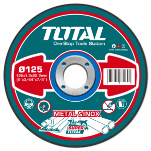 DISCO ABRASIVO CORTE PARA METAL 125x1.2x22.2MM - TAC2211253