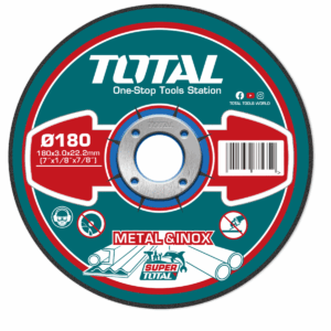 DISCO ABRASIVO CORTE PARA METAL 180x3.0x22.2MM C:DEPR - TAC2211801