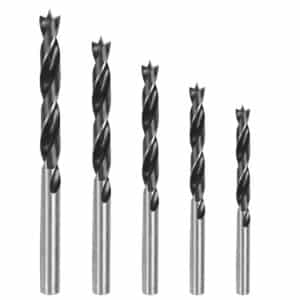 BROCA MADERA SET 5PZS DIA 4-10MM + ESTUCHE TOTAL - TACSD7056