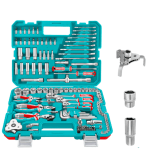 SET HERRAMIENTAS COMBINADAS 135 PZS INC MALETIN INDUSTRIAL TOTAL- THKTHP21356