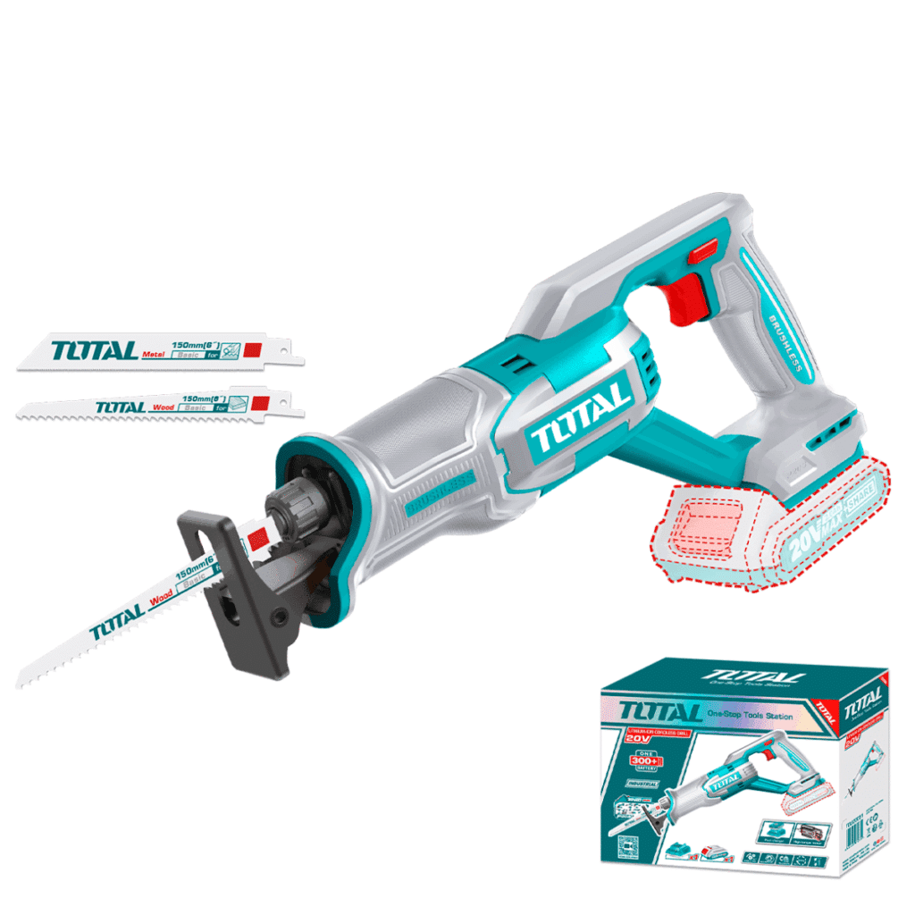 SIERRA RECIPROCA  O SABLE 20V 0-2800RPM BLMOTOR INDUSTRIAL TOTAL  – TRSLI2108