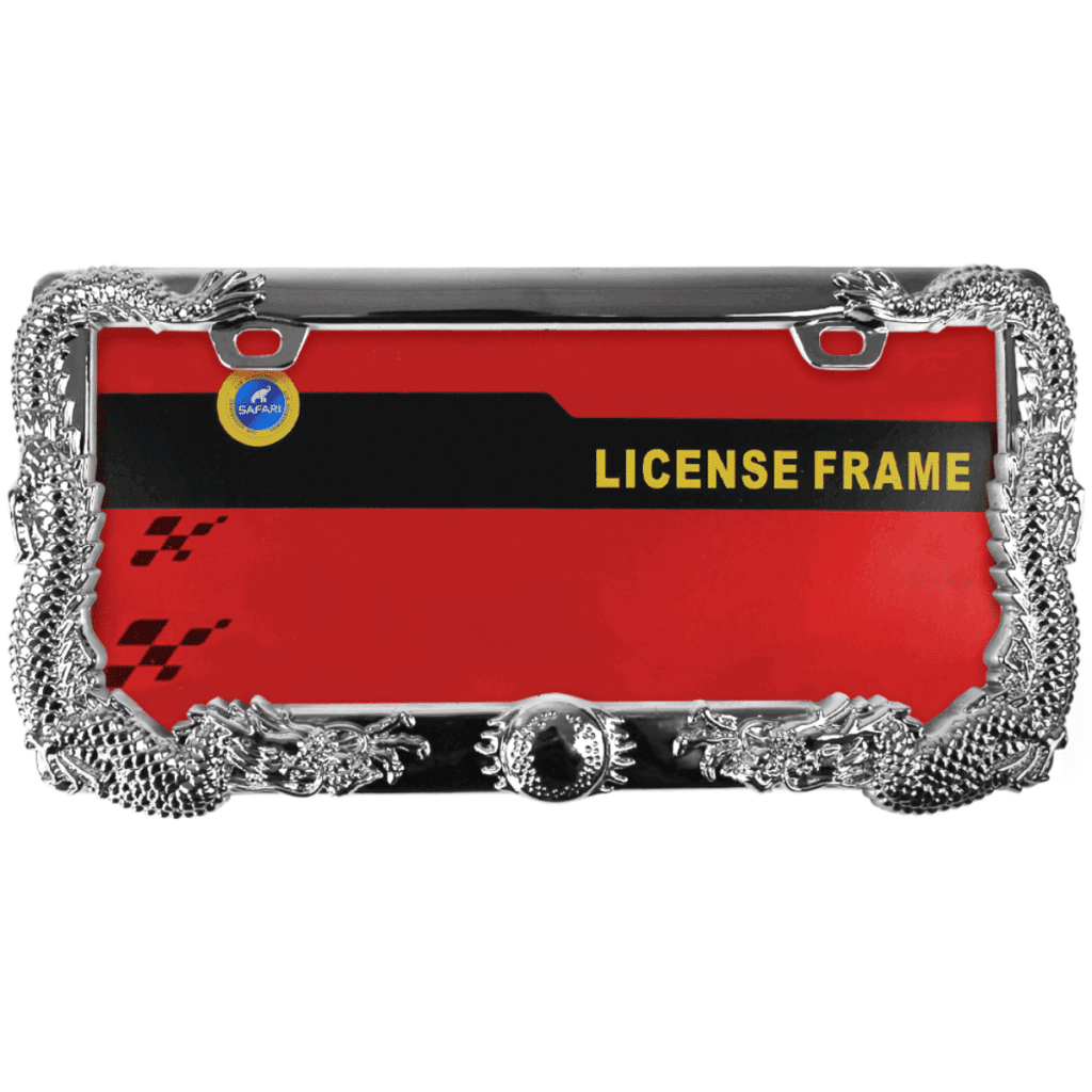 PORTA PLACA ABS DRAGON – U74003