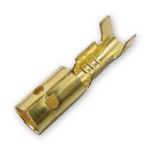 100 TERMINALES CONECTOR HEMBRA HX-TM001 (100PZS) - F37007