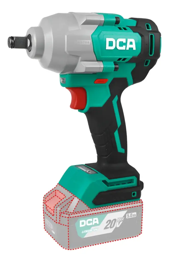 LLAVE DE IMPACTO  698NM/910NM BRUSHLESS 20V 750W M10-M24 2X5.0AH DCA- ADPB698FK