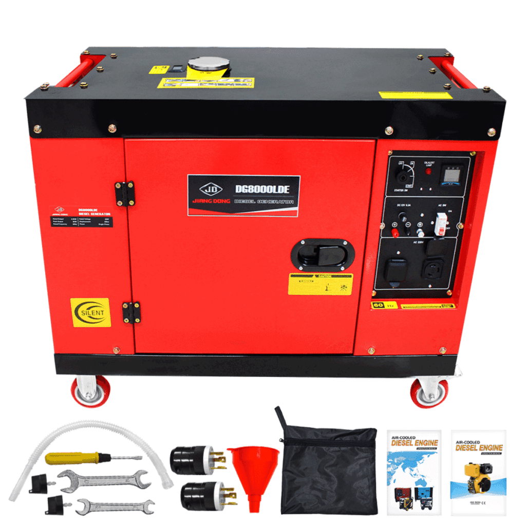 GENERADOR DIESEL ENCAPSULADO MAX: 8.0KW – DG8000LDE
