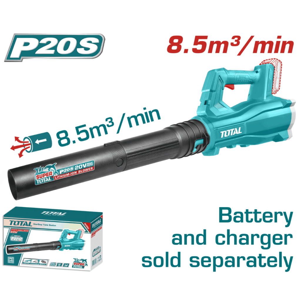 SOPLADORA LI-ION 20V 8.5M3/MIN MAX:115KM/H 15000/MIN – TABLI20323