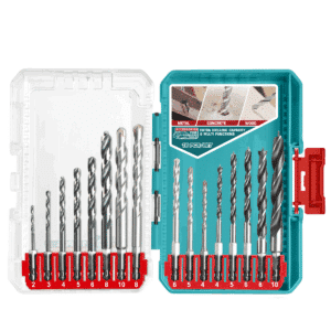 SET DE BROCAS METAL/CONCRETO/MADERA 16PZS EN ESTUCHE - TACSDL11608