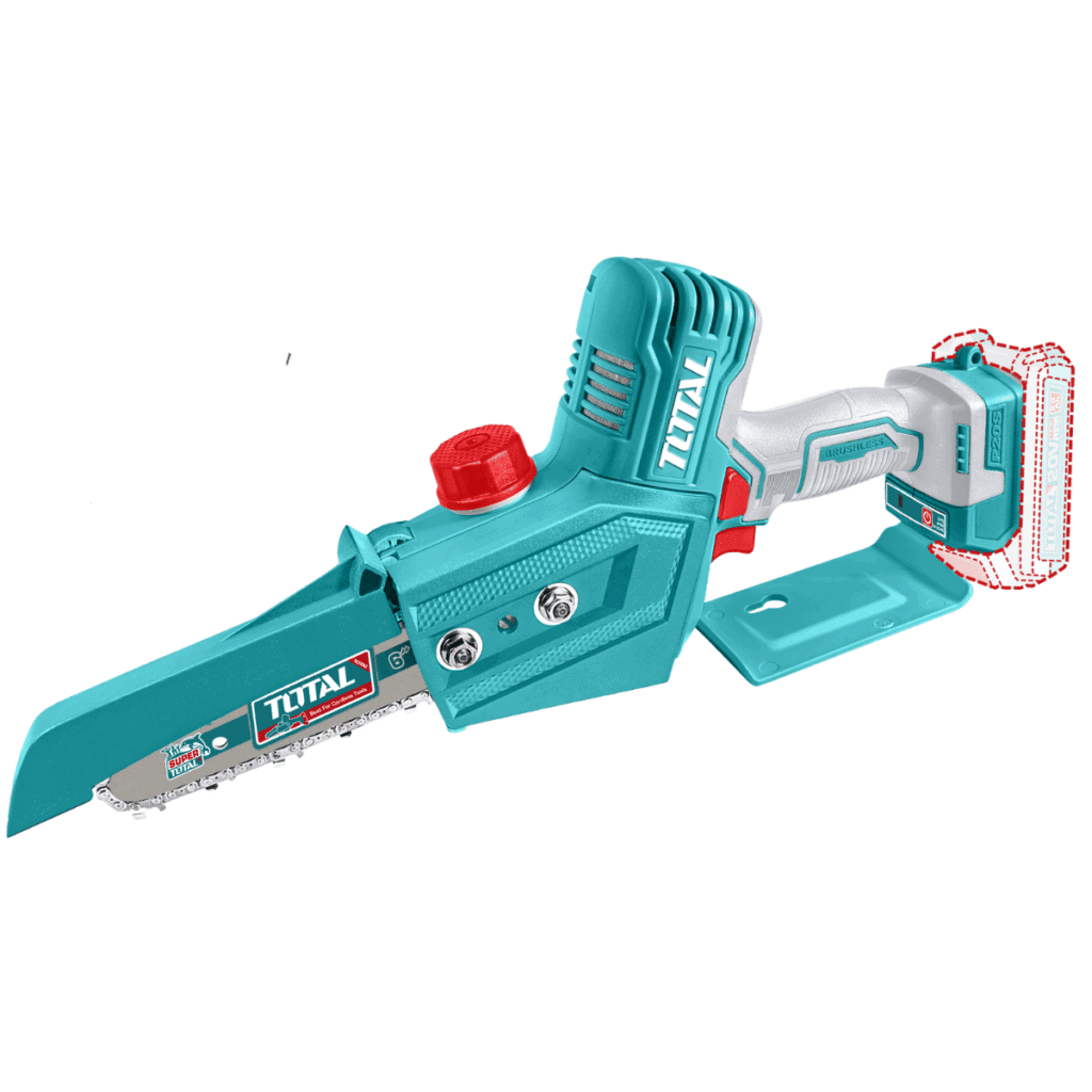 SIERRA DE CADENA LI-ION 20V 6″ 15CM 11M/S + ACC – TGSLI2068