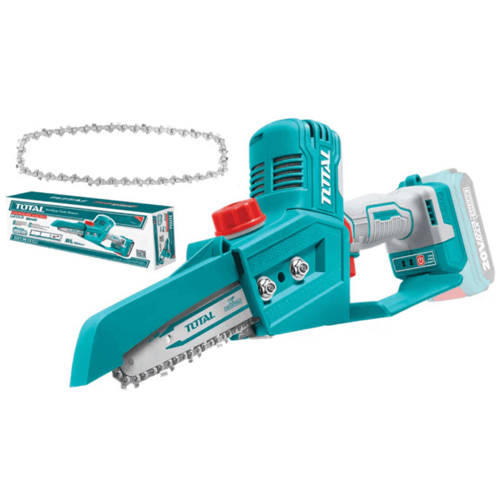 SIERRA DE CADENA LI-ION 20V 6″ 15CM 11M/S + ACC – TGSLI2068