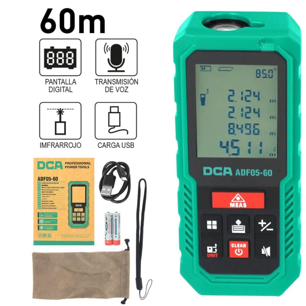 MEDIDOR DE DISTANCIA LASER 60M – ADF05-60