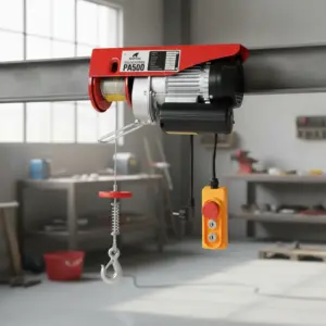 TECLE ELECTRICO 1020W 1G:250KG / 2G:500KG E:6-12M V:5-10M/MIN - PA500