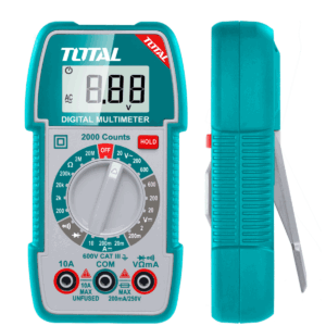 MULTIMETRO DIGITAL 600V 2000 CONTEOS RANGO MANUAL INDUSTRIAL - TMT5360011