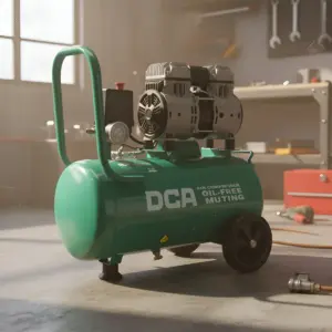 COMPRESORA 30 LITROS OIL-FREE 1200W 2850/MIN 8BAR 78L/MIN DCA - AQE1300/30L