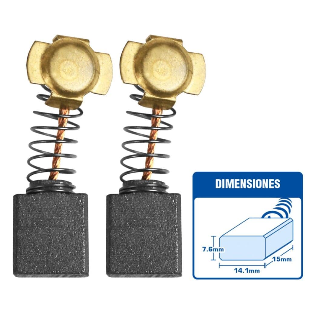 CEPILLO DE CARBON 15×14.1×7.6 mm X 2 PIEZAS  – 252505-CB