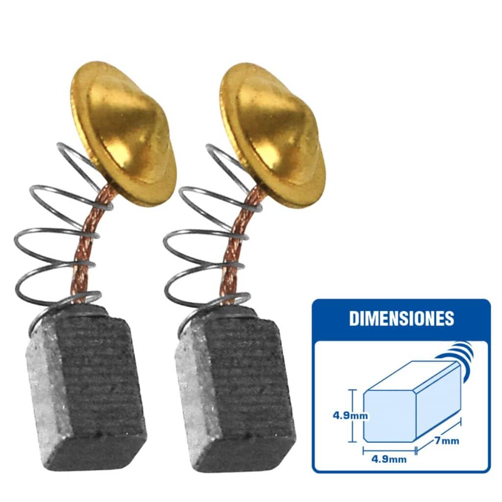 CEPILLO DE CARBON 7×4.9×4.9MM X 2 PIEZAS – 201004-CB