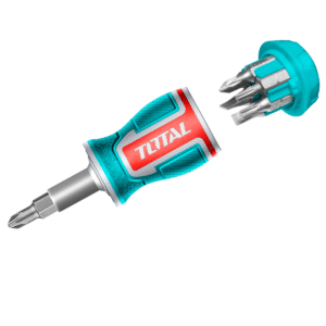 SET DESTORNILLADOR 8 EN 1 PUNTAS INTERCAMBIABLES CR.V MAGNETICO - TACSDS0706