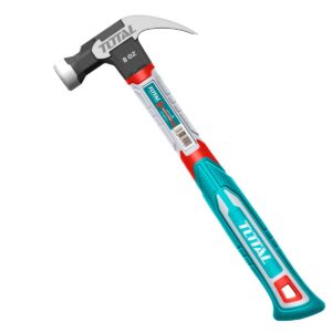 MARTILLO DE UÑA MANGO FIBRA DE VIDRIO 8OZ/220G ACERO CARBON MAGNETICO - THCH61008