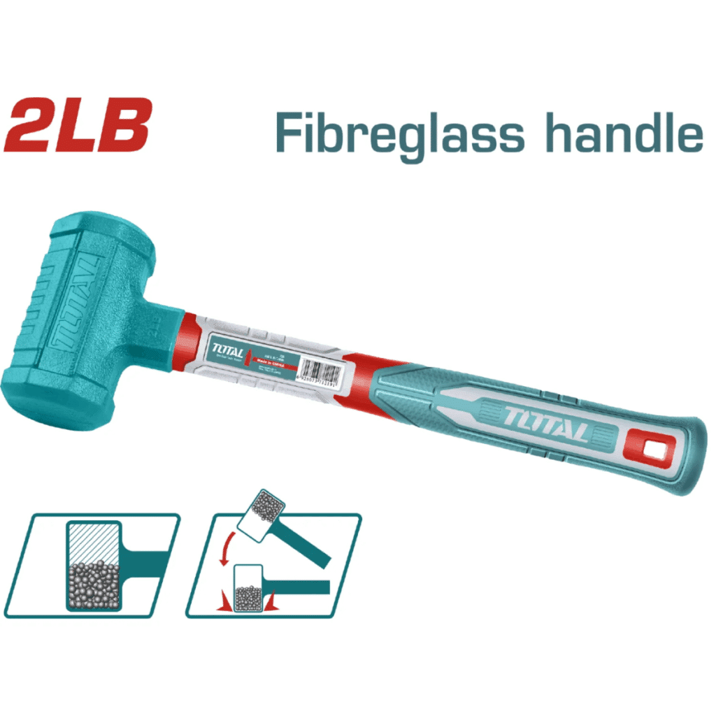 COMBA ANTIREBOTE 2LB MANGO DE FIBRA DE VIDRIO – THDBM06028