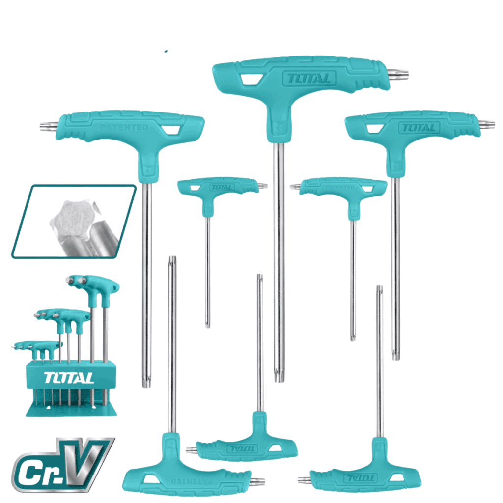 SET DE LLAVES TORX MANGO-T 8PCS S2 INDUSTRIAL – THHW80836