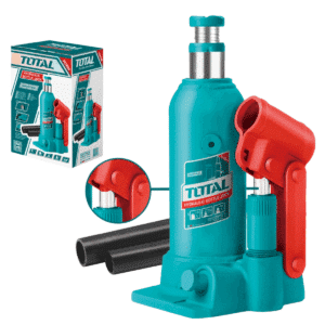 GATA BOTELLA 10TON ALTURA 220-488MM PISTON NIQUELADO INDUSTRIAL - THT109104