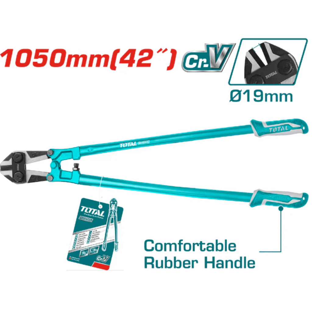 CIZALLA 42» HOJA CR.V 19MM CR-MO MANGO DE GOMA INDUSTRIAL – THT113426