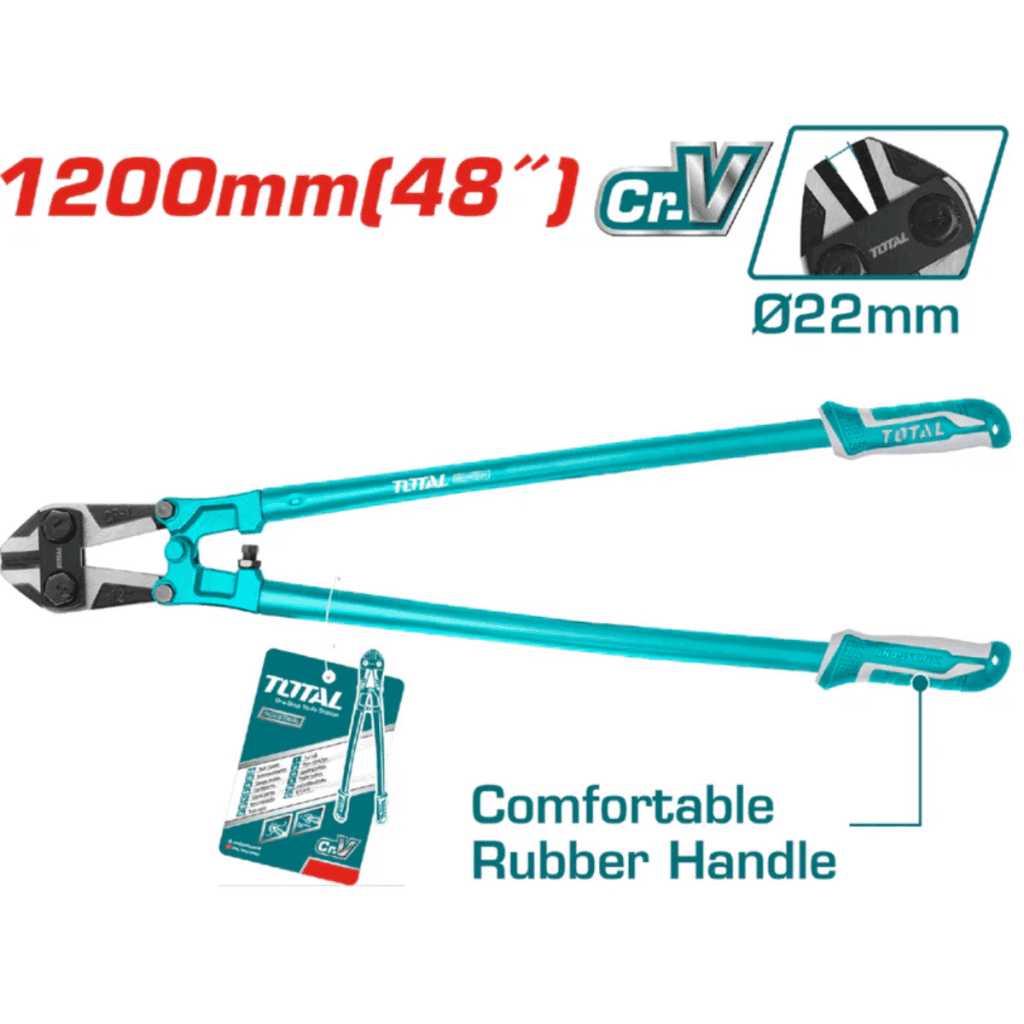 CIZALLA 48» HOJA CR.V 22MM CR-MO MANGO DE GOMA INDUSTRIAL – THT113486