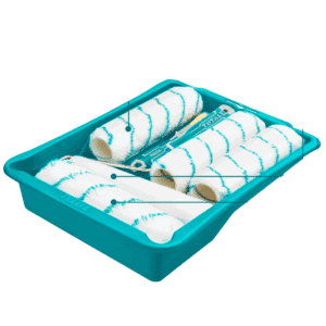 SET DE RODILLOS DE PINTAR + BANDEJA Y REPUESTOS 8PCS - THT811223081