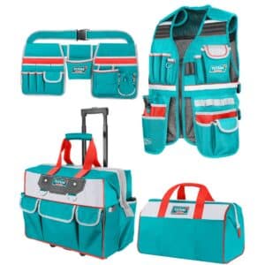 COMBO CHALECO + PORTA HERRAMIENTAS + MALETIN 16'' Y MALETIN 20'' - TOS230910