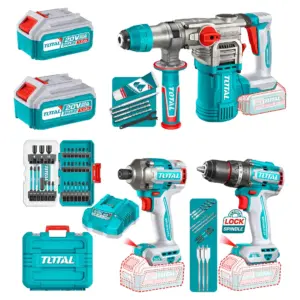 COMBO 3 EN 1 ROTOMARTILLO 28MM + TALADRO IMP. 96NM + DES.IMPAC. 285N - TOSLI250693