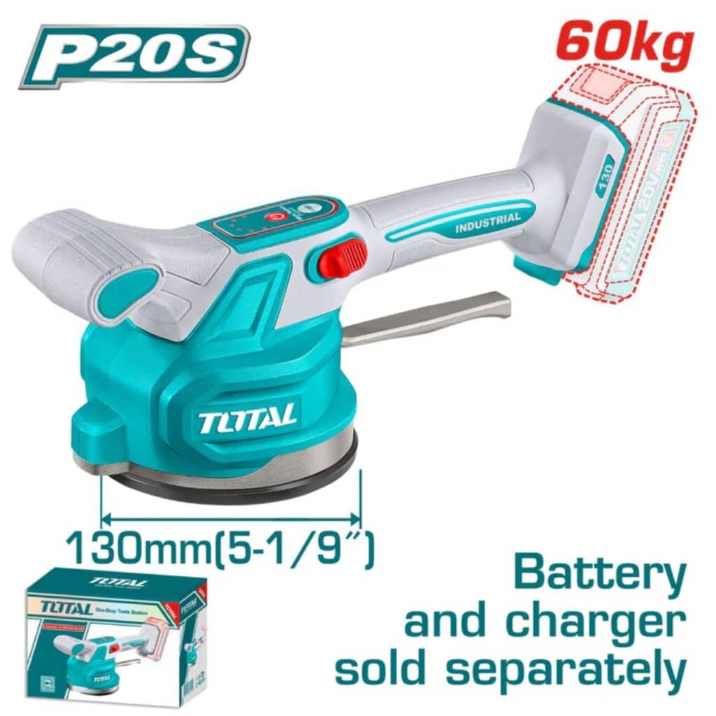 VIBRADOR BALDOSAS 20V 0-10000RPM ABS:60KG D:130MM INDUSTRIAL – TTVLI2001