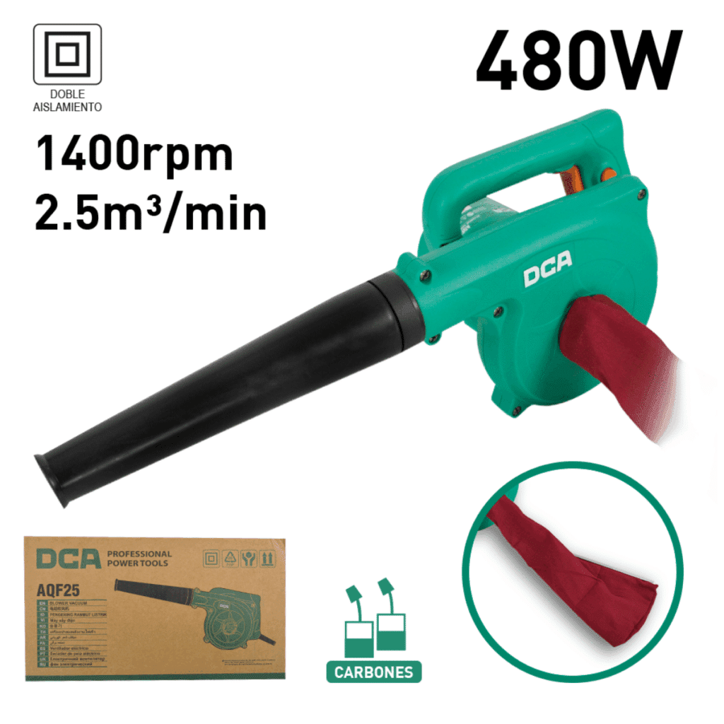 SOPLADOR 480W 1400/MIN 2.5M3/MIN – AQF25