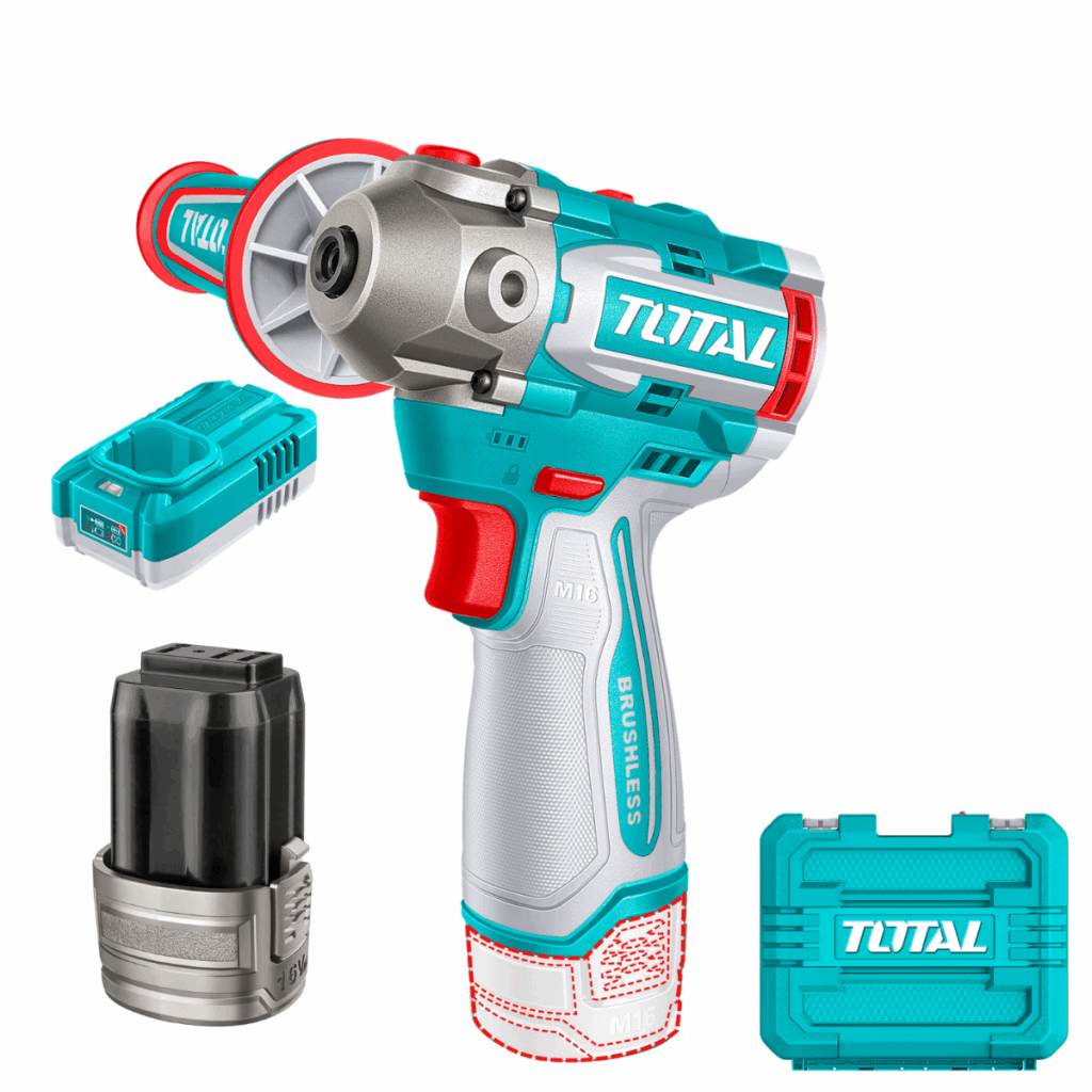 PULIDORA 16V 0-2800/0-8300RPM PAD:76MM 2X2.0AH + ACC Y MALETIN INDUSTR – TAPLI1676