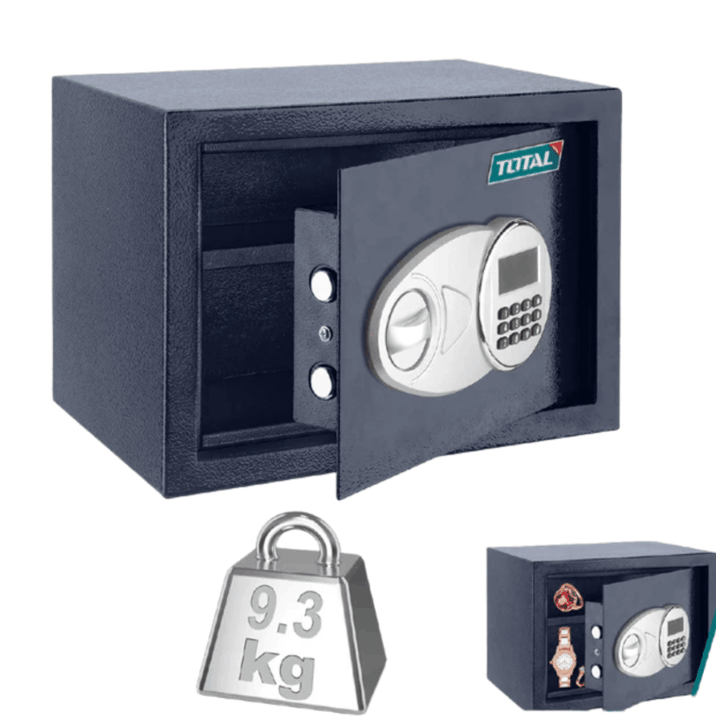 CAJA FUERTE ELECTRONICA 19L 350X250X250MM 9.3KG – TESF2501