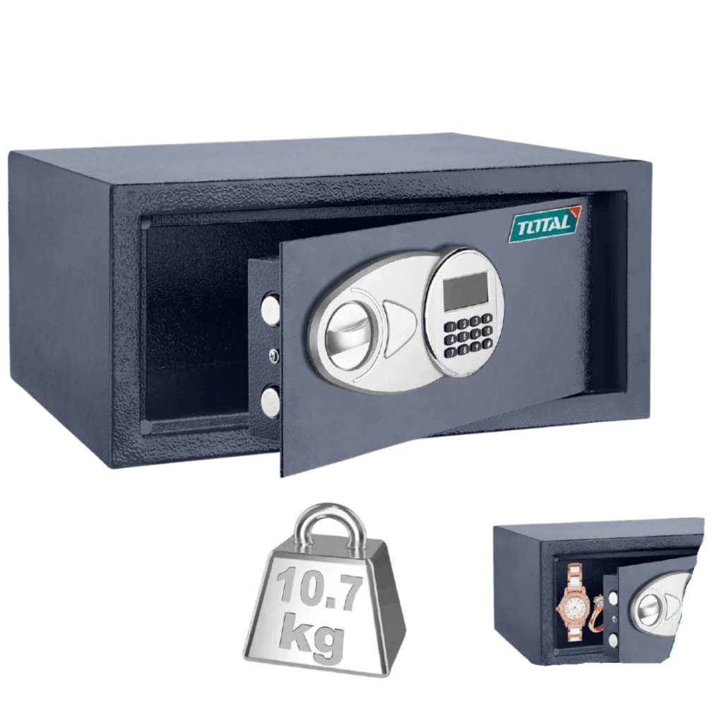 CAJA FUERTE ELECTRONICA 27L 430X350X200MM 10.7KG TOTAL- TESF3501