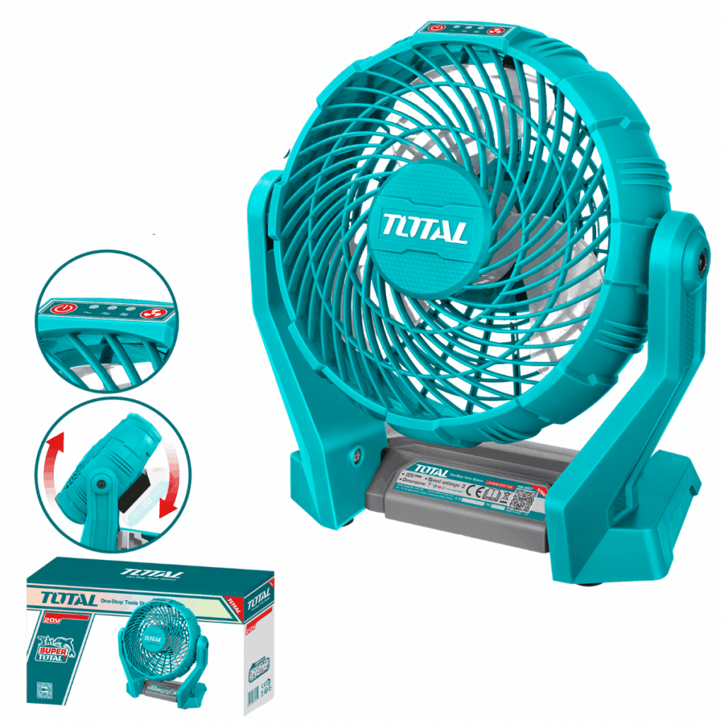 VENTILADOR 20V 7» ANGULO AJUSTABLE – TFALI2007