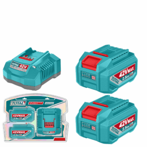 SET DE BATERIAS LI-ION 42V 2.5AH 2PCS + CARGADOR INDUSTRIAL - TFBCPM25221
