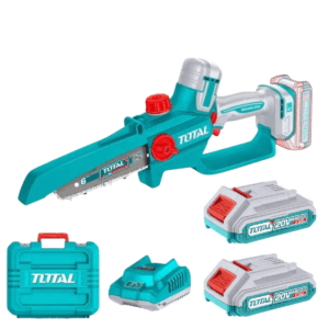 SIERRA DE CADENA LI-ION 20V 6" 15CM 11M/S 2X2.0AH + MALETIN TOTAL- TGSLI20662