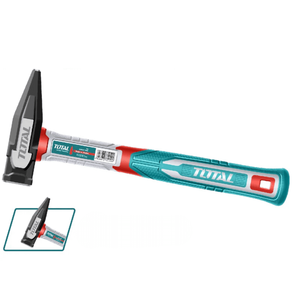 MARTILLO MECANICO 200G ACERO AL CARBON 45 + MANGO FIBRA DE VIDRIO – THMH62200