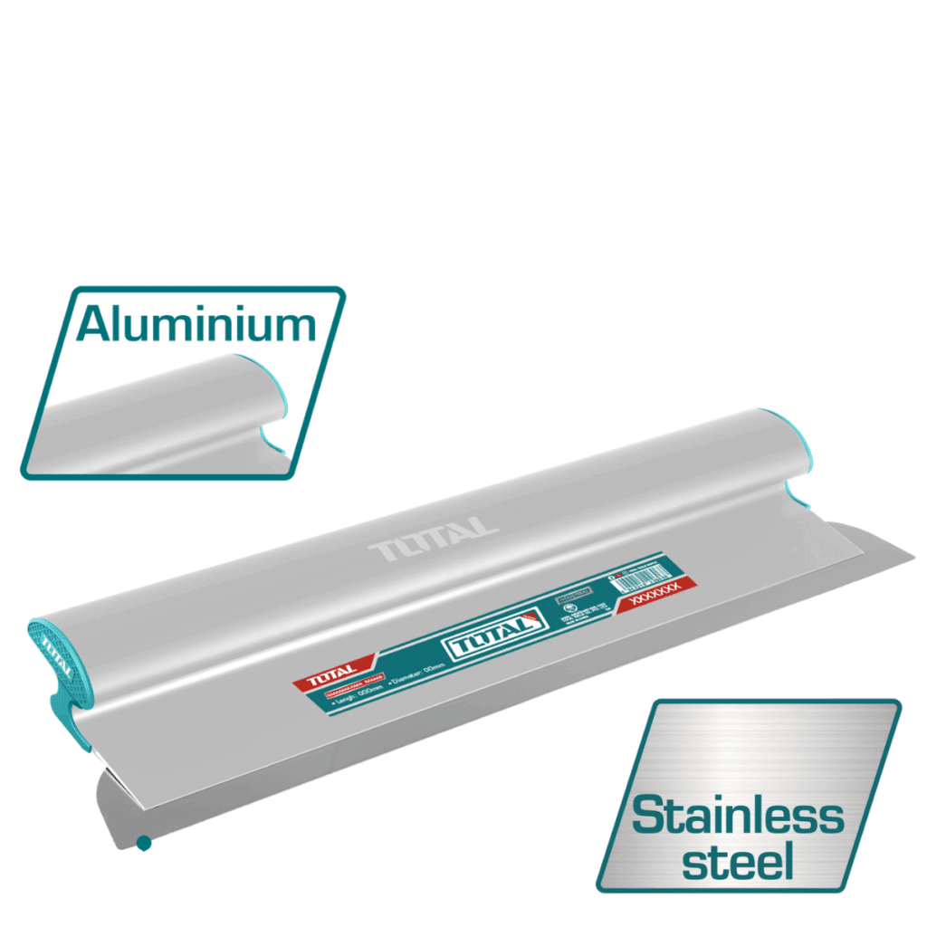 ESPATULA DE EMPASTADO DRYWALL 600MM TH:0.5MM ACERO INOX INDUSTRIAL – THSCL02401