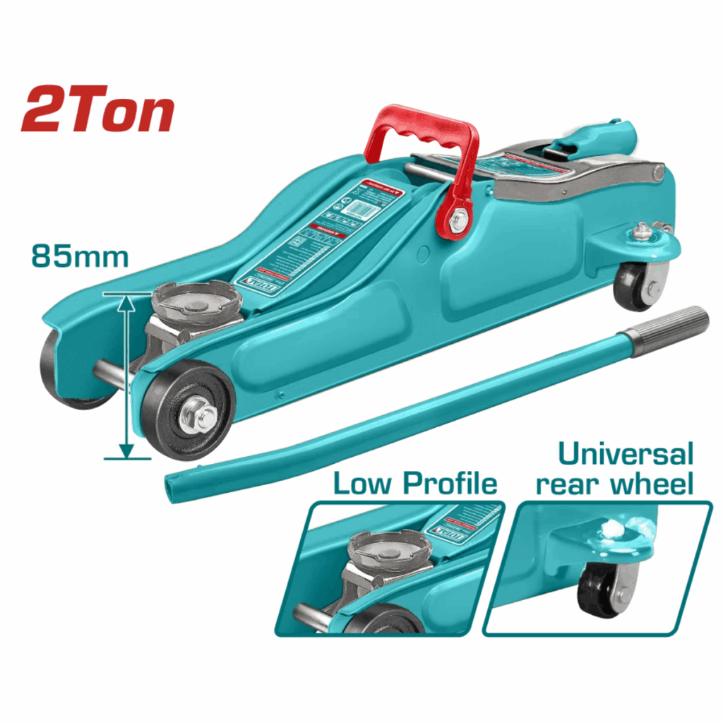 GATA LAGARTO BAJO PERFIL 2TON 85-330MM INDUSTRIAL TOTAL – THT10822