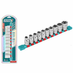SET DE SOCKETS 1/2'' 10PCS 5-14MM INDUSTRIAL - THT121101