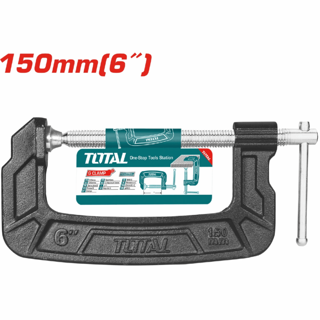 PRENSA G 150MM(6») HIERRO FUNDIDO HILO-T INDUSTRIAL – THT13161