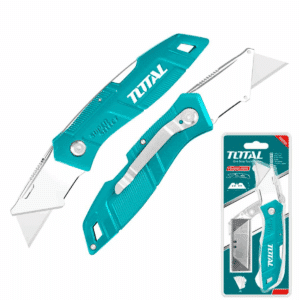 CUCHILLA UTILITARIA PLEGABLE HOJA: 19X61MM SK4 ALUMINIO + 6 HOJAS - THT5136236