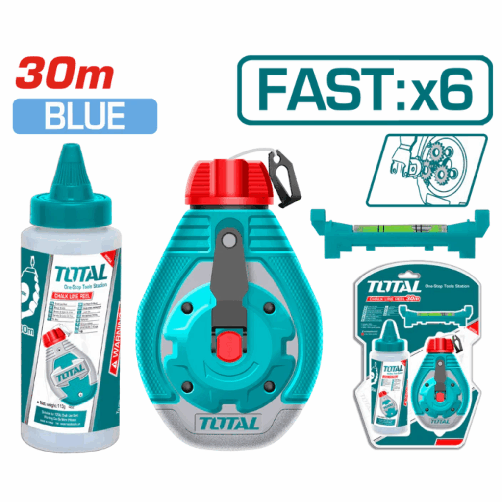 TIRALINEA 30M INCLUYE TIZA + BOTELLA 113G RAPIDES 6:1 INDUSTRIAL – THT666301