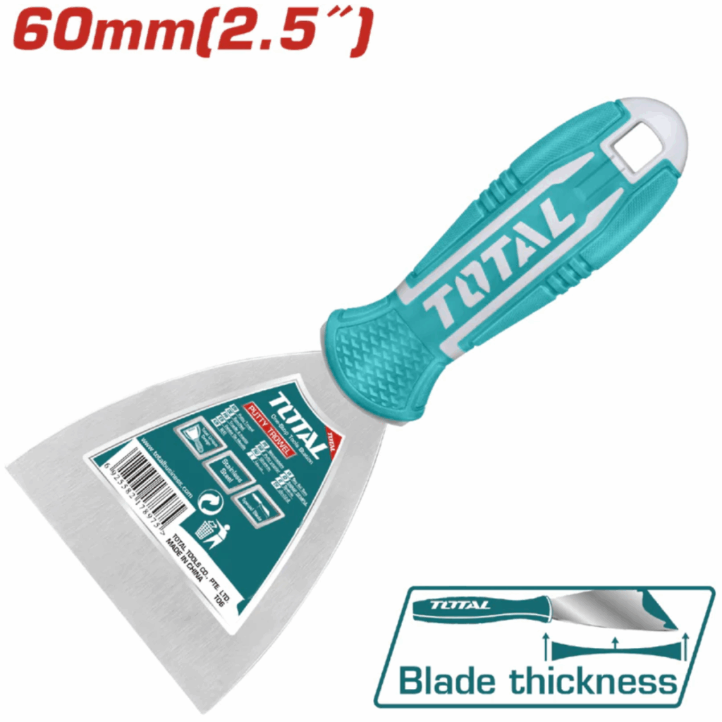 ESPATULA PARA MASILLA 60MM(2.5PULG) ACERO INOX – THT83606