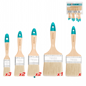 SET DE BROCHAS BASE ACEITE 25-100MM 9PCS - THT8414091