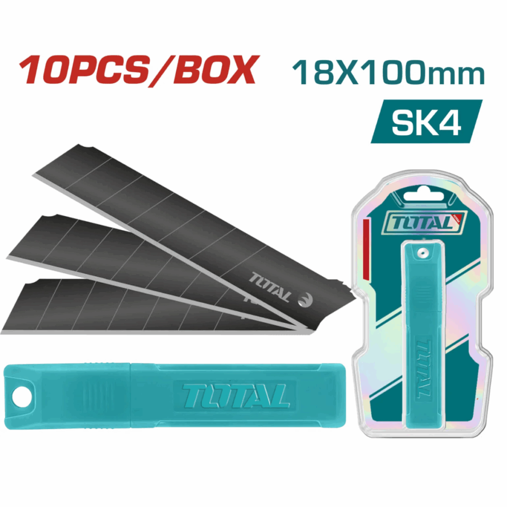 10 SETX10PCS REPUESTO PARA CUCHILLA 18X100MM SK4 INDUSTRIAL – THTCB181