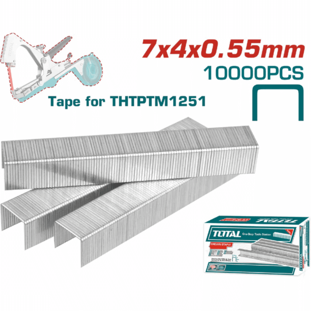 GRAPAS PARA ATADORA AGRICOLA 7X4X0.55MM 100000PCS/BOX – THTPTM1251S